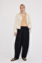 PLEATED CREPE PANT