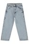 Yan Pocketed Baggy Fit 6-9 Years Old Pants Jeans - Blue 7-8 Years Old