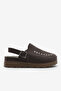 Women's Brown Comfortable Fit Stone Shoes Buckled Sandals