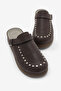 Women's Brown Comfortable Fit Stone Shoes Buckled Sandals - 3