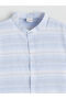 Judge Collar Striped Boy's Shirt - 2