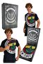 Men's Tribun Six Color Logo T-Shirt with Laser Printed Gift
