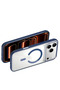 Hbc-421 Lya Magneticsafe Cover Compatible with iPhone 17 Pro - Blue - 7