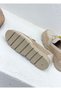 D26Ya-7680 Buckle Detail Genuine De Leather cm Padded Sole Loa Loafers Shoes Women - 6