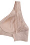 Non-wired Laser Cut Detailed Back Lace Piece Stitch-Free Bra - 2