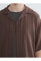 Quality Pieces from Çelebi Store Comfortable Cut Resort Roba Collar Muslin Men's Shirt - 3
