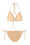 Patterned Triangle Bikini - 2