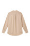 Men's Slim Linen Cotton Band Collar Shirt - 4