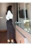 Black carrot cut belted trousers - 7