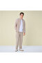 Men's Slim Linen Cotton Solid Shirt - 2