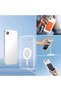 iPhone 17E Compatible Hard Transparent Phone Case with Real Magsafe Feature - 4