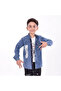 Boy's Denim Denim Shirt+T-Shirt Set - 3