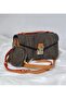 Levi̇d'Or Brown Handbag with Hanger Wallet Detail - 2