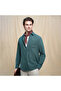 Men's Slim Linen Cotton Solid Shirt - 7