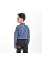 Boy's Denim Denim Shirt+T-Shirt Set - 4
