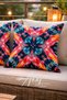 Modern Art Patterned Decorative Throw Pillow Cover Double-Sided 43X43 cm – Colorful Design Sofa Cushion Cover - 3