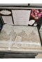 French Kordena Lace Piece Velvet Prayer Rug Set