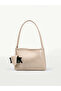 Bella Cream Glasses Holder Long Handle Hand and Shoulder Women's Bag with Hanging Device - 2