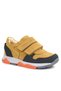 3880 Rakerplus Genuine Leather Yellow Black Kids Sneakers S Sports Shoes with Velcro - 2