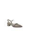 Ceylan 854 Women's Gold Shiny Stone Banded Block Heel Large Size Evening Dress Shoes 41 42 - 2