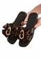 Women's Flat Sole Bow Detail Stylish Slipper