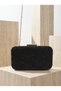Black Color Lace Embroidered Z Chain Strap I Women's Evening Dress Ç Bag Wedding Engagement Graduation - 7