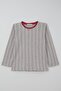 Girl's Pajama Set Colorful Polka Dot Patterned 4-8 Years, Light Gray Melange - 2