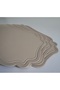 FABRICWORKS Leather Look Placemat set of 4– 30x45 cm Decorative Table Mat - 3