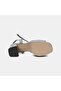 Women's Platinum Glittery Platform Heeled Evening Dress Shoes - 4