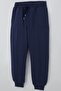 Boys' Tracksuit Set, Zippered Pocket Pieces with Laces, Ages 5-14, Navy Blue - 7