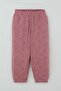 Baby Girl Pajama Set Elma Patterned 9 Months-3 Years, Dried Rose - 3