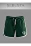 Nothing İn Moderation B Printed Premium Jersey B Piped Sports Shorts
