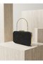 Black Color Lace Embroidered Z Chain Strap I Women's Evening Dress Ç Bag Wedding Engagement Graduation - 2