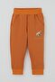 Baby Boy Tracksuit Set Cute Puppy Printed 6 Months-2 Years, Cream - 3
