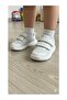 Yatu Velcro Lightweight Comfortable Children's Sports Shoes White - 2