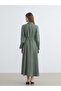 Nevavm Belted Modal Blended Shirt Dress with a Difference - 5