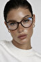 2-Pack Leopard Black Cat Eye Bone Transparent Women Men Unisex Blue Light Protection Screen Glasses Eyewear - 3