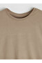Nevavm Oval Collar Printed Combed Cotton Men's T-Shirt - 6