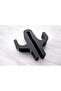 Shower Cabin Glass Top Towel Rack Single & Double – Robe & Towel Hanging Bracket - 6
