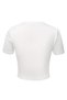 Women's Motor Ritim Printed Sit-On-Top Crew Neck Baby Tee Combed Cotton Cropped Tshirt - 3