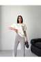 قماش مودال طقم قماش كارد بولير مطرز مريح مكون من قطعتين - 7