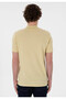 Gtp04Iy025 Light Khaki Men's Polo Neck T-Shirt 2084151 - 5