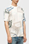 Cotton Blend Regular Fit Printed Crew Neck t Shirt Men's t Shirt Em005274 Af24 - 4