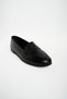 Women's Genuine Leather Belted Loafers Casual Stylish and Comfortable Ballet Flats - 3