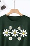 Unisex Green 7Lipapatya Printed Crew Neck T-Shirt - 2