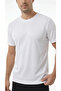 Men's White Sports T-Shirt Pro+ Compression Breathable Sweat-Wicking Fabric Athletic - 4