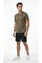 Men's Khaki Sports T-Shirt Pro+ Compression Breathable Sweat-Wicking Fabric Athletic