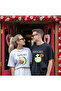 Set of 2 Mamacado Papacado B Printed Mother Father Special Series Combination O Oversized Combed Cotton Tshirt