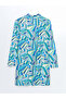 Lcw Dream Women's Hijab Swimsuit Set with Stand Collar Pattern (S5) - 7