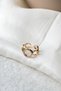 Baguette Stone Ring Detailed Adjustable Ring